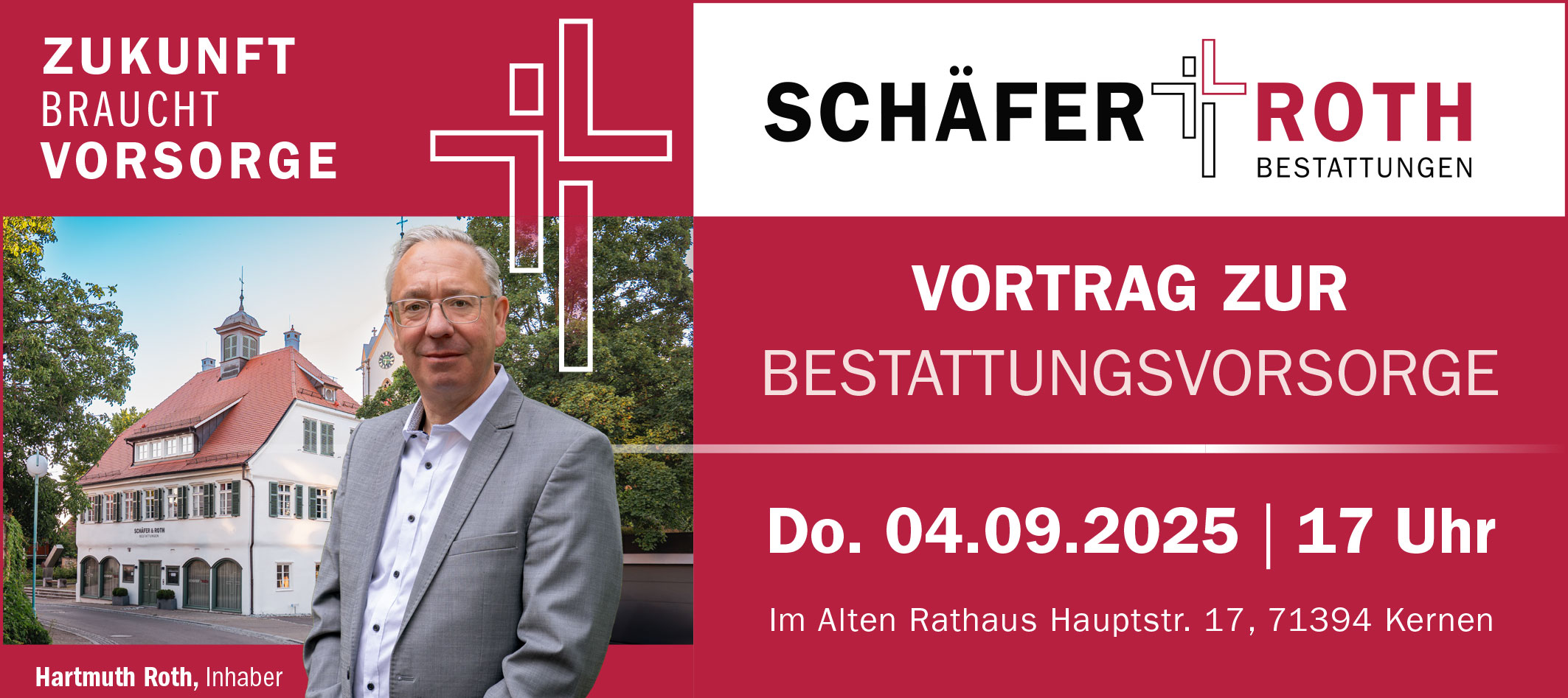 Vortrag zur Bestattungsvorsorge