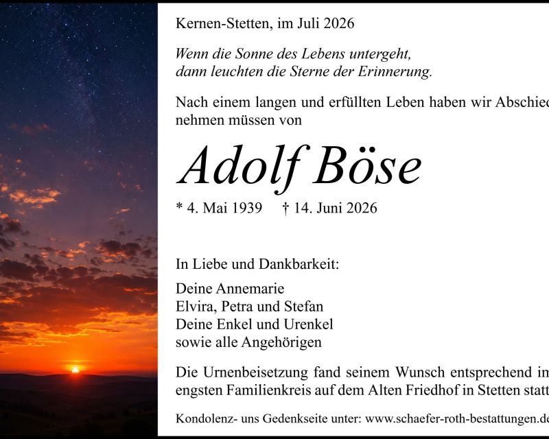 Adolf Böse