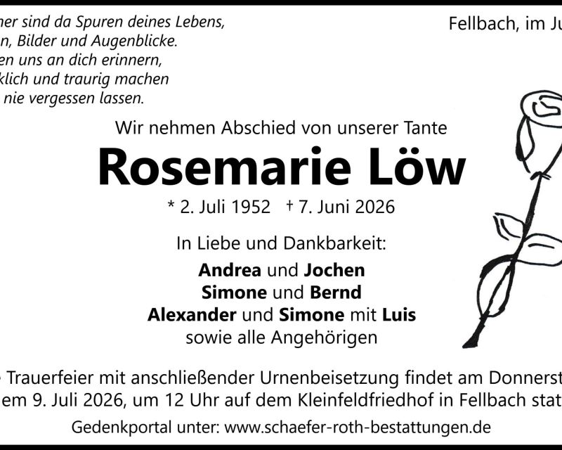 Rosemarie Löw