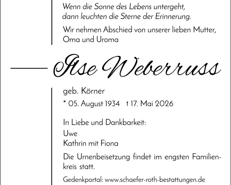 Ilse Weberruss